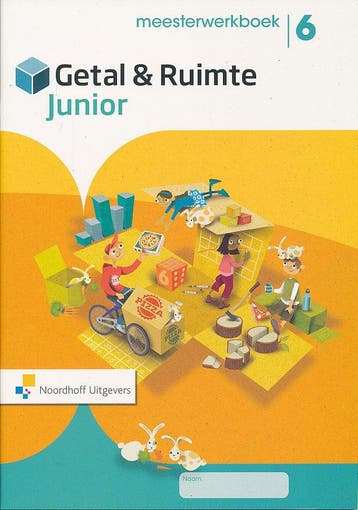 Getal en Ruimte Junior meesterwerkboek groep 6 (per stuk), Verzenden, Nieuw