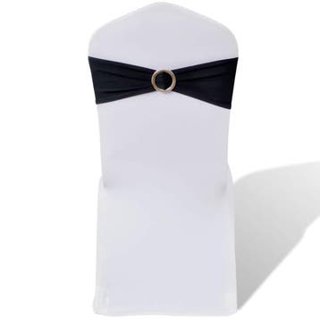 vidaXL Decoratief stoellint met een diamant 25 stuks (zwart), Verzenden, Nieuw