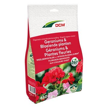 Geraniums en bloeiende planten mest | DCM | 8 m², Verzenden