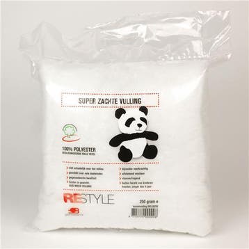 Kussenvulling zak 250gr - Restyle Panda Vulling, Ophalen of Verzenden, Nieuw