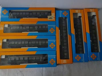Roco H0 - 4250/4251/4253/4253/4254 - Treinset (7) - 7 x, Nieuw