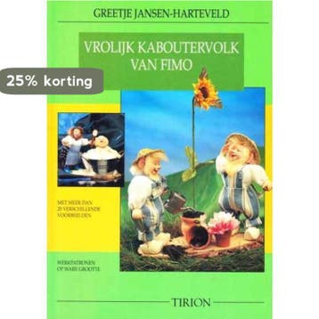 VROLIJK KABOUTERVOLK VAN FIMO - G. Jansen-Harteveld, Verzenden, Zo goed als nieuw, G. Jansen-Harteveld
