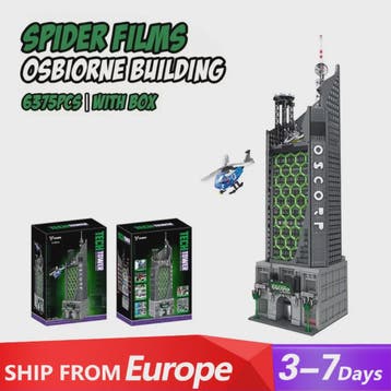 Oscorp Tower Bouwstenen Model Kit met Verlichting - 6375 Del