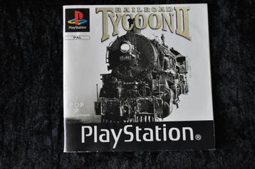 Railroad Tycoon II Playstation 1 PS1 Manual Only PAL, Verzenden, Nieuw