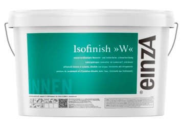 einzA Isofinish W Matt - 10 liter - Wit of lichte kleuren..., Wit, Nieuw, Ophalen of Verzenden, Verf