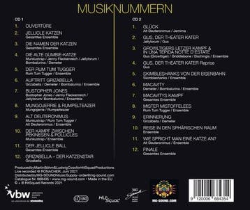 cd - anna milva gomes/felix martin - CATS (nieuw), Verzenden, Zo goed als nieuw