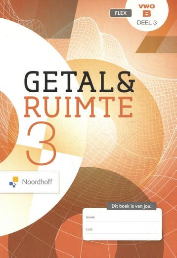 Getal amp Ruimte vwo B 3 FLEX leerboek 9789001751968, Verzenden, Zo goed als nieuw