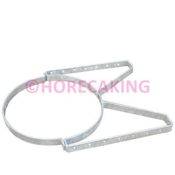 Muurbeugel voor buis 250 mm, Verzenden