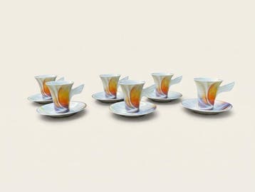 Rosenthal - Kop en schotel (6) - Porselein - Mythos Thalia