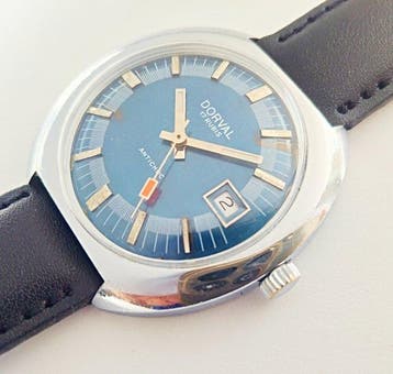 Dorval - France Ébauches antichoc mens - Zonder minimumprijs, Sieraden, Tassen en Uiterlijk, Horloges | Heren, Nieuw