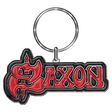 Saxon - Logo - Sleutelhanger officiële merchandise, Ophalen of Verzenden, Nieuw, Gebruiksvoorwerp