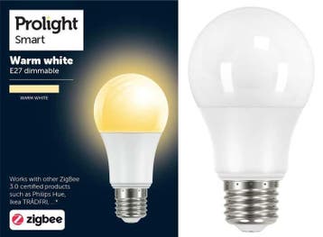Prolight Zigbee Smart Led Lamp E27 - Warm white, Verzenden, Nieuw