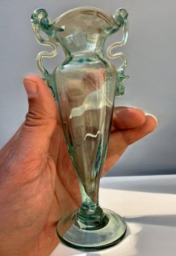 Vaas - LICHTMEESTERWERK: Zeldzame en etherische vaas, Antiek en Kunst