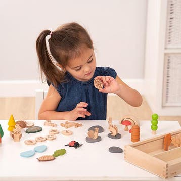 TickiT houten bos speelset - educat van €53,99 voor €49,90, Ophalen of Verzenden, Nieuw