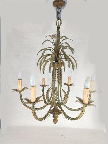Plafondlamp - Hollywood Regency hanglamp | Geheel van, Nieuw