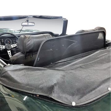 Jaguar E-Type (1961-1968) Cabrio windscherm Zwart windscherm, Ophalen of Verzenden