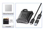 M.2 NVMe SSD Behuizing 2230 – USB-C 10Gbps Case, Computers en Software, Harde schijven, Verzenden, Nieuw