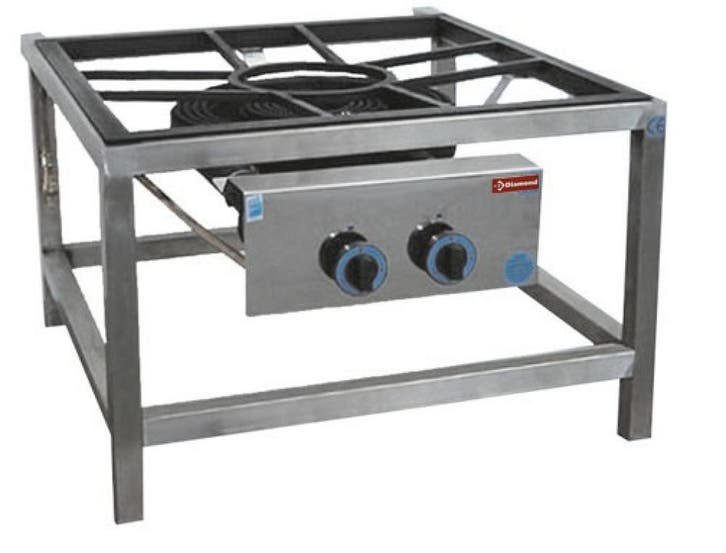 Diamond Gasbrander Paella | Onderstel | Ø450mm | 27.2kw | 80, Zakelijke goederen, Horeca | Keukenapparatuur, Nieuw in verpakking