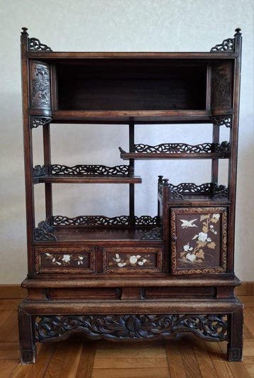 Kabinet - Hout - Japan - Meiji periode (1868-1912) -
