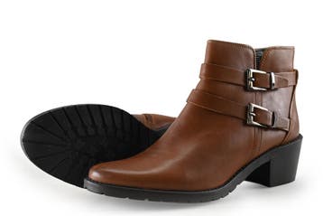 Mano Enkellaarzen in maat 38 Bruin, Kleding | Dames, Bruin, Verzenden, Mano, Lage of Enkellaarzen