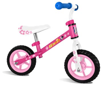 Loopfiets Minnie Mouse (Kinderen, Loopfietsen), Kinderen en Baby's, Speelgoed | Buiten | Voertuigen en Loopfietsen, Ophalen of Verzenden