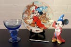 Walt Disney Fantasia - 3 Beeldje Wandbord Glas - 2002, Verzamelen, Disney, Nieuw
