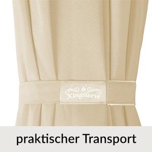Parasol Beige Aluminium Ø300cm UV-bescherming 80+, Verzenden, Nieuw
