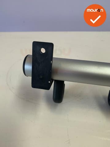 Wandkapstok - Van Esch - 30x10x8cm - rond - Zwart met Alu -, Werkplek, Ophalen of Verzenden, Gebruikt, Overige typen