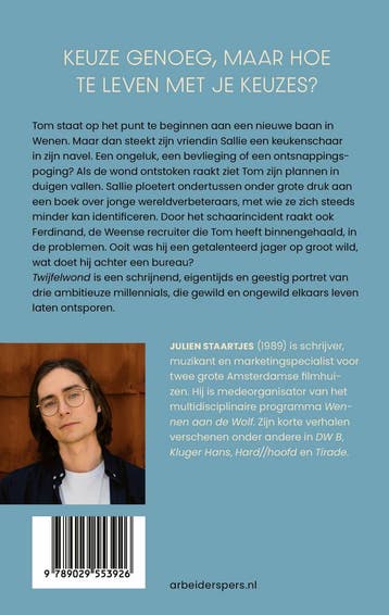 Twijfelwond - Julien Staartjes 9789029553926, Boeken, Verzenden, Zo goed als nieuw, Julien Staartjes