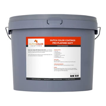 DCC PRO Plafond Matt 5L, Overige kleuren, Verzenden, Nieuw, Verf