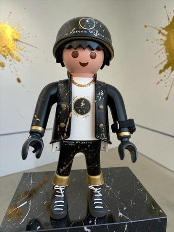 WASE - Beeldje - PLAYMOBIL XXL CUSTOM JOHNNIE WALKER -
