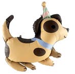 Folie ballon Happy Birthday Dog in 4 uitvoeringen, Verzenden, Nieuw