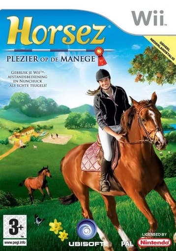 Horsez Plezier op de Manege (Nintendo Wii), Verzenden, Gebruikt