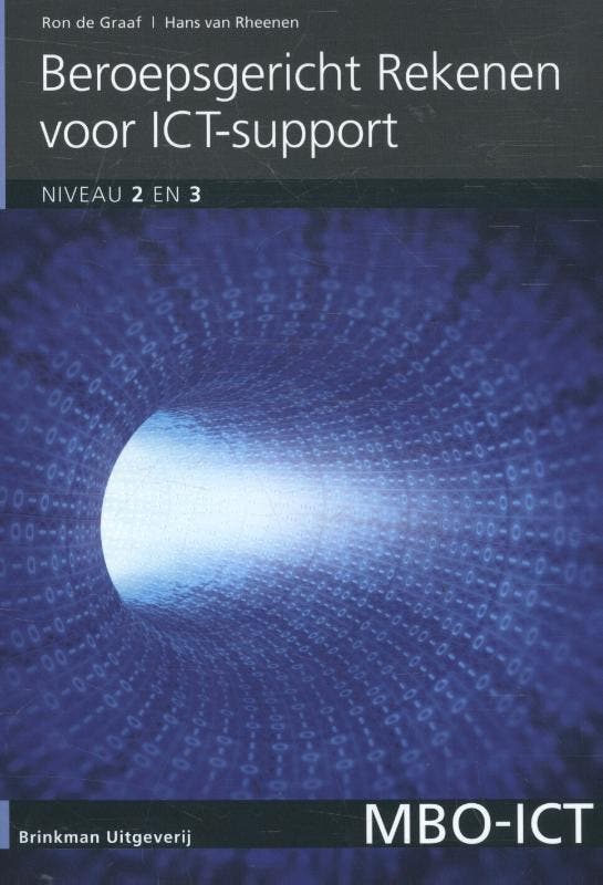 Beroepsgericht rekenen voor ICT support / MBO-ICT, Boeken, Schoolboeken, Zo goed als nieuw, Verzenden
