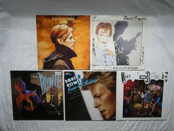 David Bowie - 5 Albums - Diverse titels - LP albums, Nieuw in verpakking