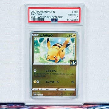 Pokémon Graded card - PIKACHU #003 - Pokémon - PSA 10, Nieuw