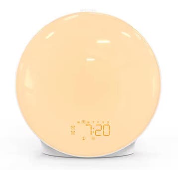 Sunrise Wake-Up Light Wekker – FM Radio en Sfeerverlichting, Verzenden, Nieuw