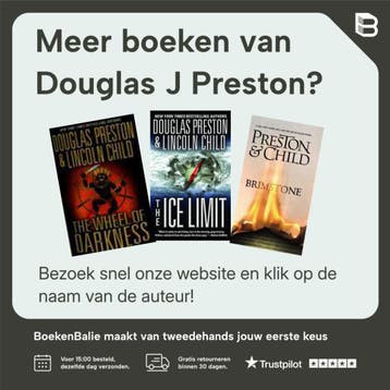The Wheel of Darkness - Douglas J Preston 9780446618687, Verzenden, Gelezen, Douglas J Preston