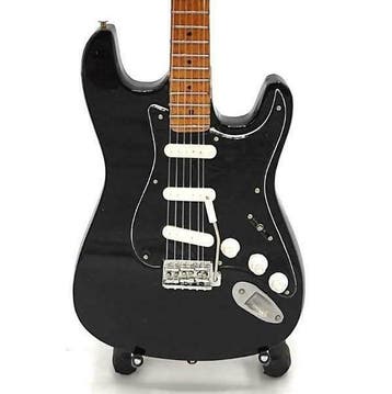 Miniatuur replica Fender gitaar - David Gilmour - Pink Floyd, Ophalen of Verzenden, Nieuw, Pop, Beeldje of Miniatuur