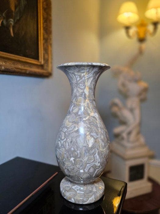 Vaas - Marmo Lumachella - Tornito, Antiek en Kunst, Kunst | Designobjecten
