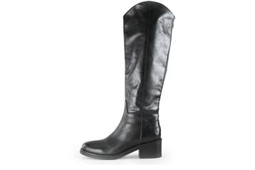 Shabbies Amsterdam Laarzen in maat 40 Zwart, Kleding | Dames, Hoge laarzen, Shabbies Amsterdam, Verzenden, Zwart