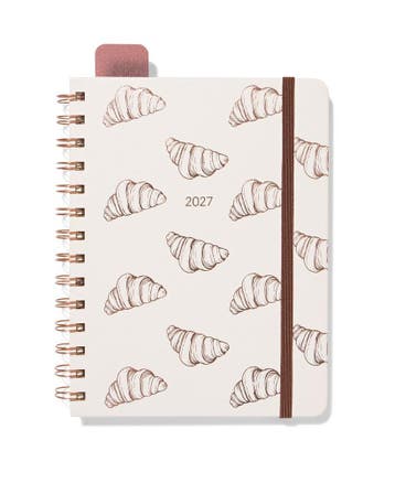 HEMA Agenda 2027 20.2x15cm croissant, Verzenden, Nieuw