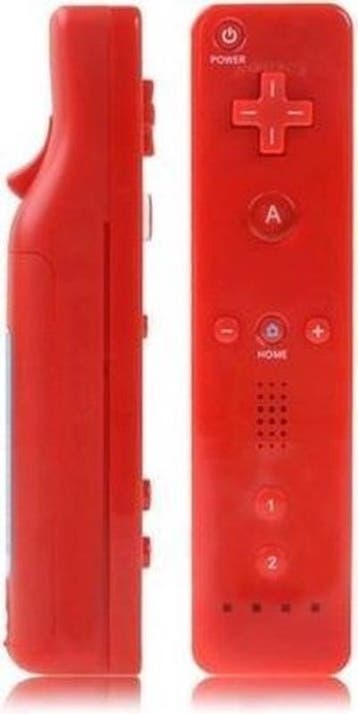 Wii Controller / Remote Motion Plus Rood (Third Party), Ophalen of Verzenden, Zo goed als nieuw