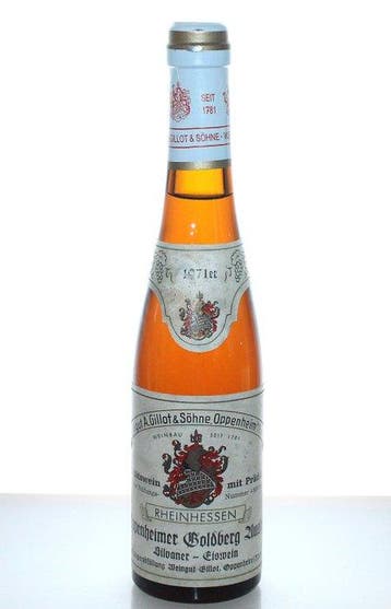 1971 Oppenheimer Goldberg Silvaner Eiswein - Weingut Gillot, Verzamelen, Nieuw