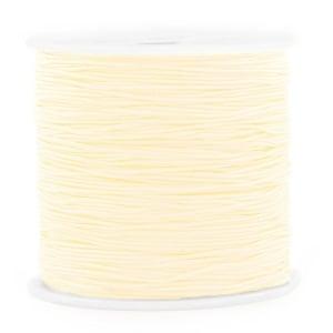 Rol met 90 meter Macramé draad 0.8mm Sunlight yellow (kie.., Ophalen of Verzenden, Nieuw, Draad