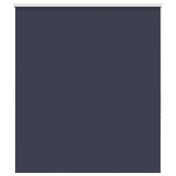 vidaXL Rolgordijn verduisterend 140x130 cm stofbreedte 136,6, Verzenden, Nieuw, Blauw