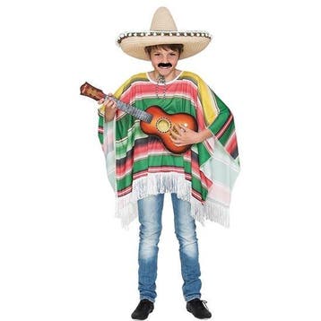 Mexicaanse Poncho Juan Kind, Kleding | Dames, Ophalen of Verzenden, Nieuw