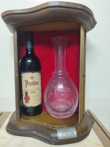 1986 Protos, Gran Reserva Especial (Incl. Decanter) - Ribera, Nieuw