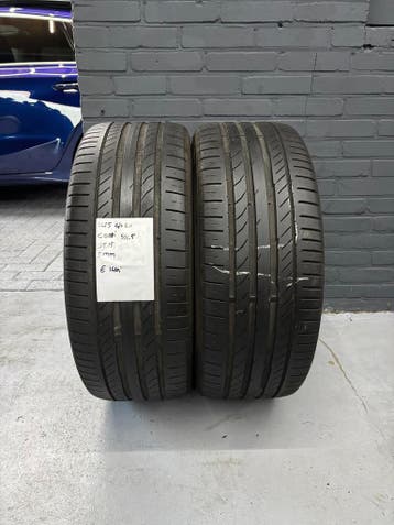 245/40/20 CONTI SPORTCONTACT 5 5MM 2 STUKS €140,- (3515), Auto-onderdelen, Banden en Velgen, Ophalen, Band(en), Personenwagen
