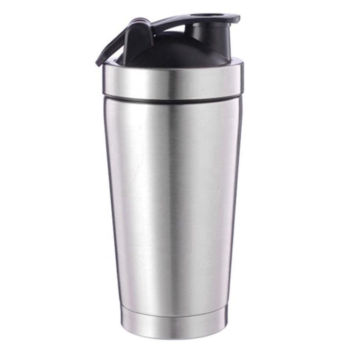Fitness beker 500 ml | roestvrij stalen proteïne shaker, Computers en Software, Overige Computers en Software, Nieuw, Ophalen of Verzenden